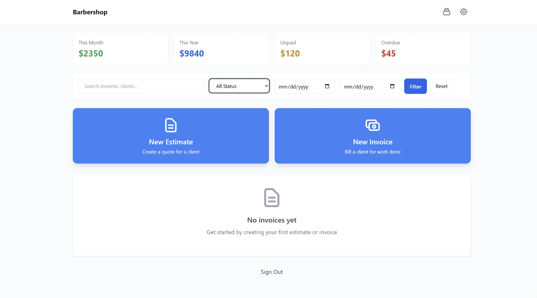 AI Smart Invoicing